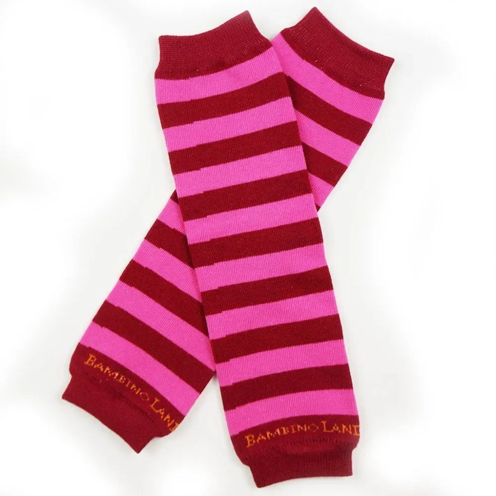 6 pairs! Pink & Purple baby leg warmers - OSfits 4 months and up!